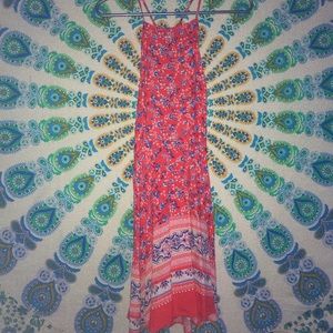 Thin strapped casual beach dress